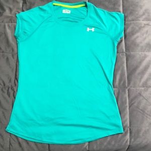 Under armor heat gear, green, like new